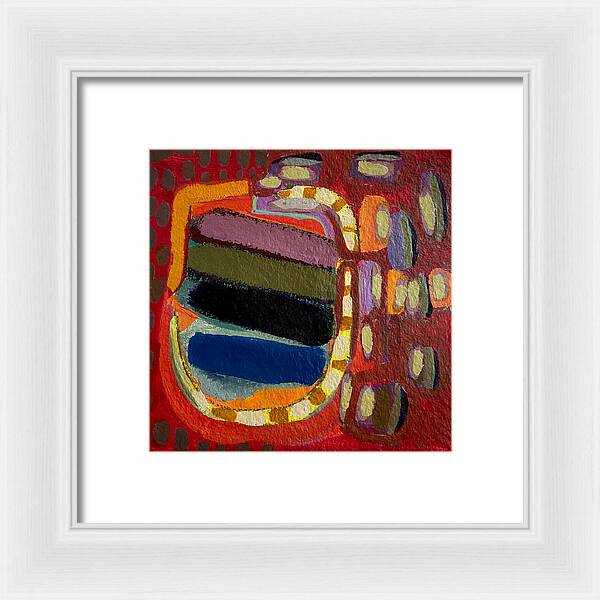 Framed Print | Decorative Flask | Gretchen Langner Art