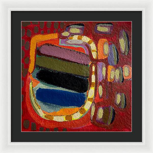 Framed Print | Decorative Flask | Gretchen Langner Art