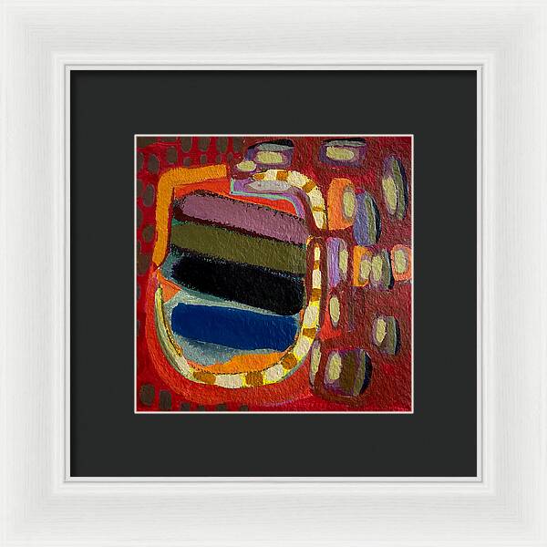 Framed Print | Decorative Flask | Gretchen Langner Art