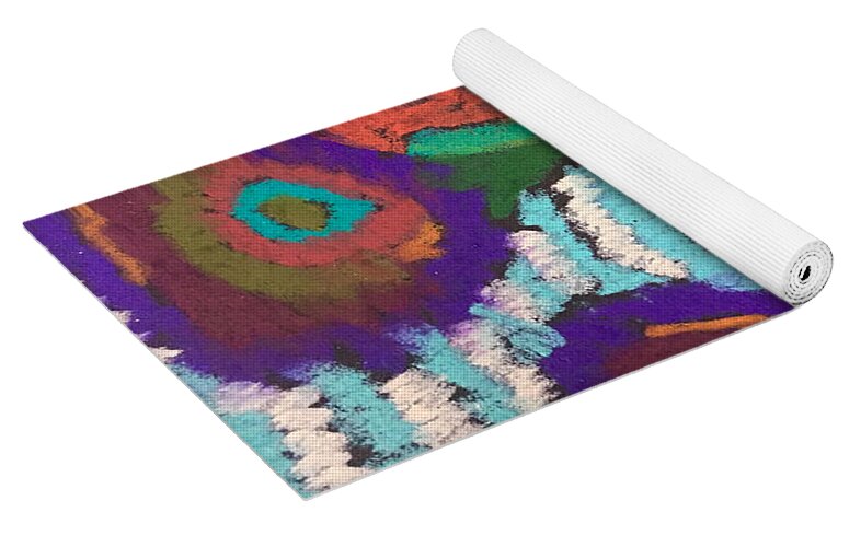 Yoga Mat | Love Chenille | Gretchen Langner Art