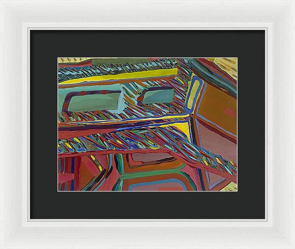 Framed Print | Modern House | Gretchen Langner Art