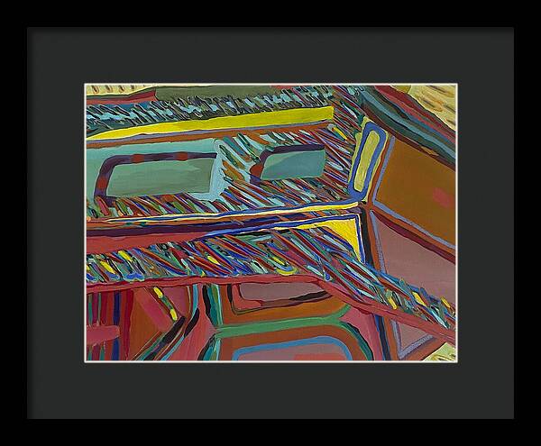 Framed Print | Modern House | Gretchen Langner Art