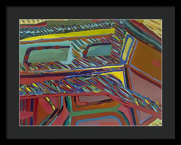 Framed Print | Modern House | Gretchen Langner Art