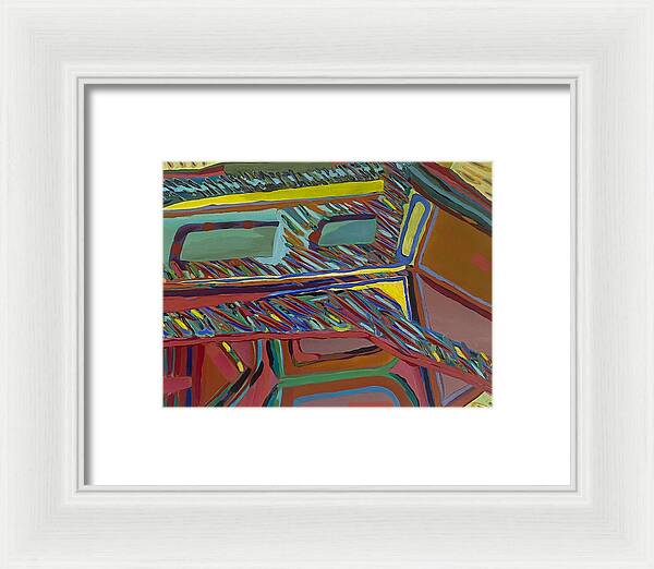Framed Print | Modern House | Gretchen Langner Art
