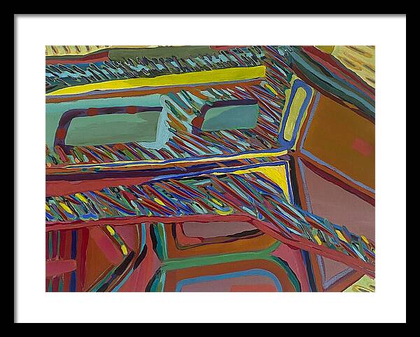 Framed Print | Modern House | Gretchen Langner Art