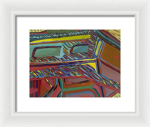 Framed Print | Modern House | Gretchen Langner Art