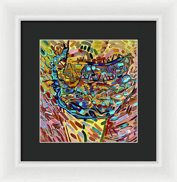 Framed Print | Morning Towel | Gretchen Langner Art