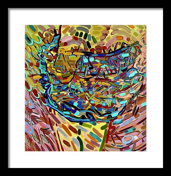 Framed Print | Morning Towel | Gretchen Langner Art