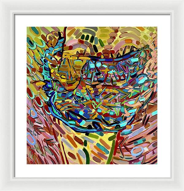 Framed Print | Morning Towel | Gretchen Langner Art