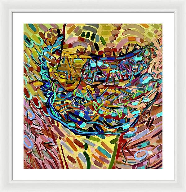 Framed Print | Morning Towel | Gretchen Langner Art