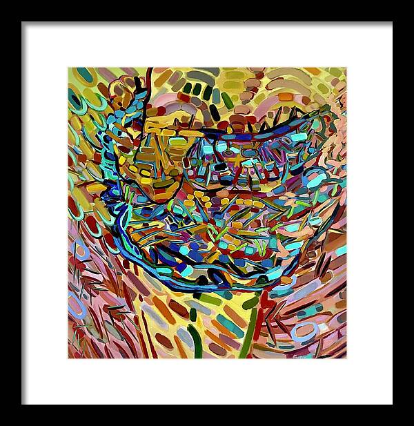Framed Print | Morning Towel | Gretchen Langner Art