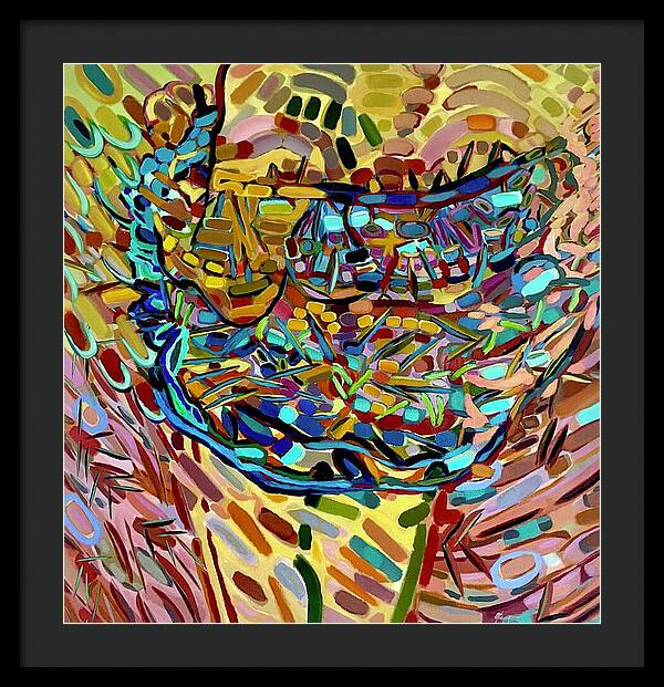 Framed Print | Morning Towel | Gretchen Langner Art