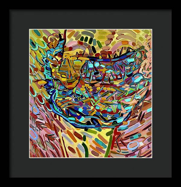 Framed Print | Morning Towel | Gretchen Langner Art