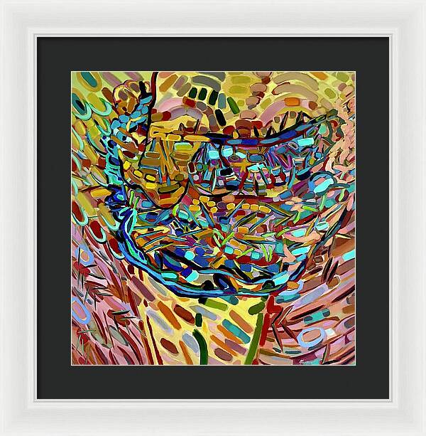 Framed Print | Morning Towel | Gretchen Langner Art