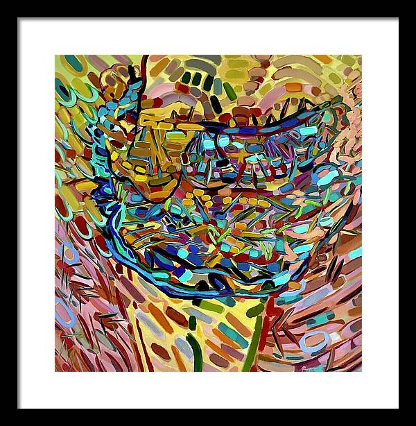 Framed Print | Morning Towel | Gretchen Langner Art
