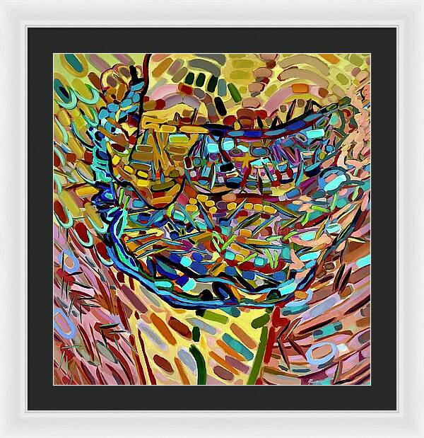 Framed Print | Morning Towel | Gretchen Langner Art