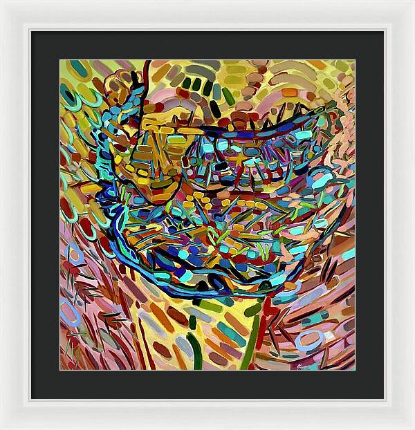 Framed Print | Morning Towel | Gretchen Langner Art