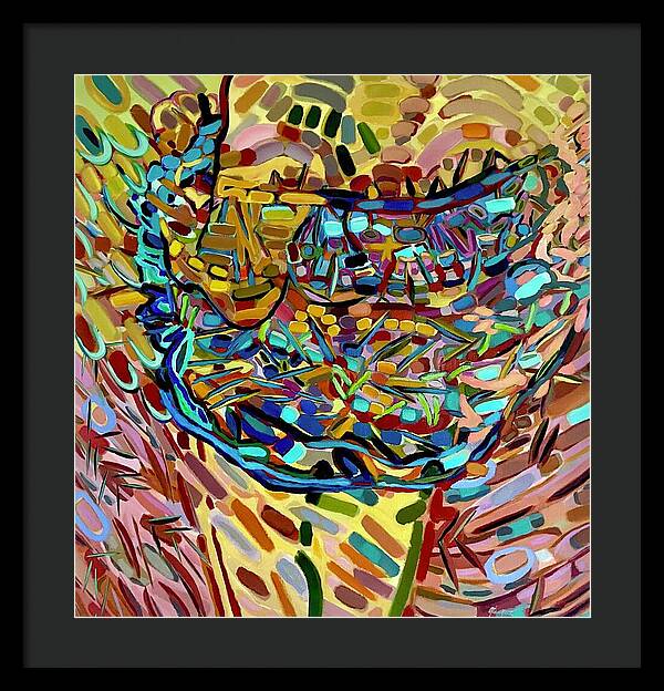 Framed Print | Morning Towel | Gretchen Langner Art