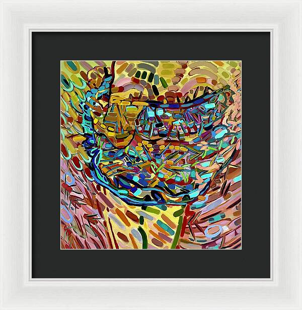 Framed Print | Morning Towel | Gretchen Langner Art