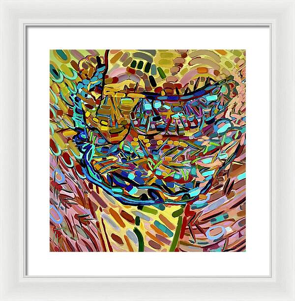 Framed Print | Morning Towel | Gretchen Langner Art