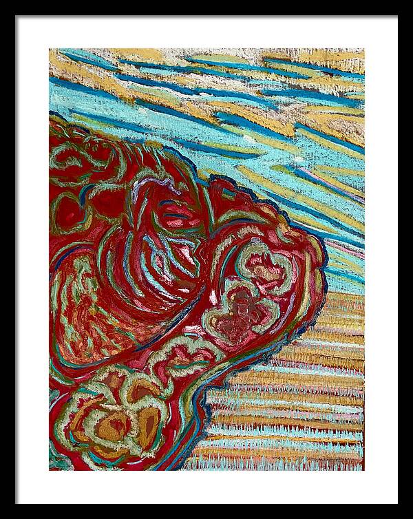 Framed Print | The Sofa Arm | Gretchen Langner Art