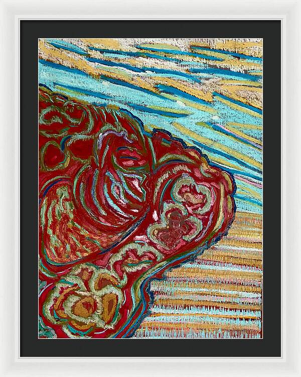 Framed Print | The Sofa Arm | Gretchen Langner Art