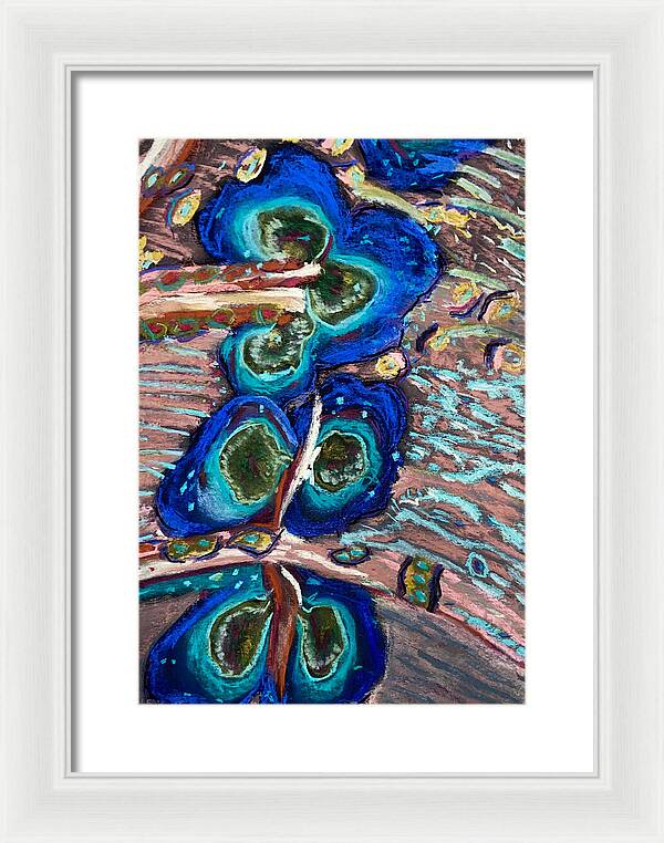 Framed Print | Tributaries and Flow | Gretchen Langner Art