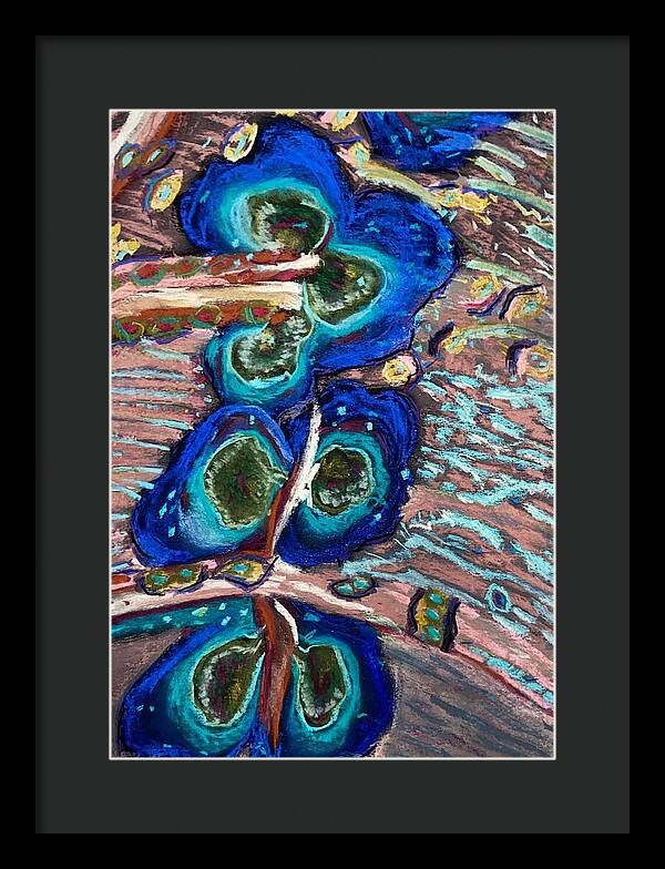 Framed Print | Tributaries and Flow | Gretchen Langner Art