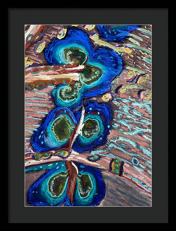 Framed Print | Tributaries and Flow | Gretchen Langner Art