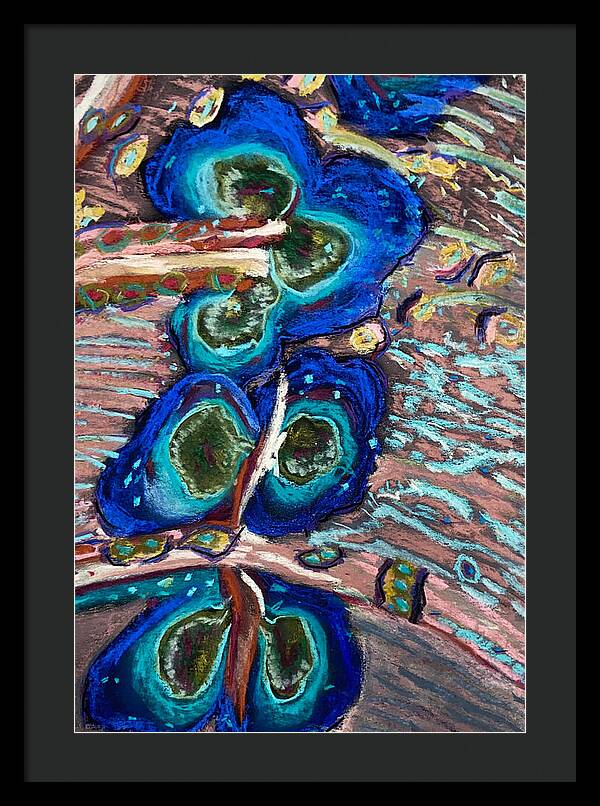 Framed Print | Tributaries and Flow | Gretchen Langner Art
