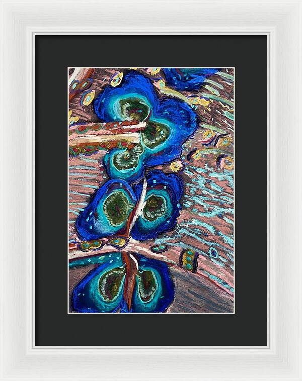 Framed Print | Tributaries and Flow | Gretchen Langner Art