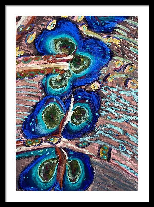 Framed Print | Tributaries and Flow | Gretchen Langner Art