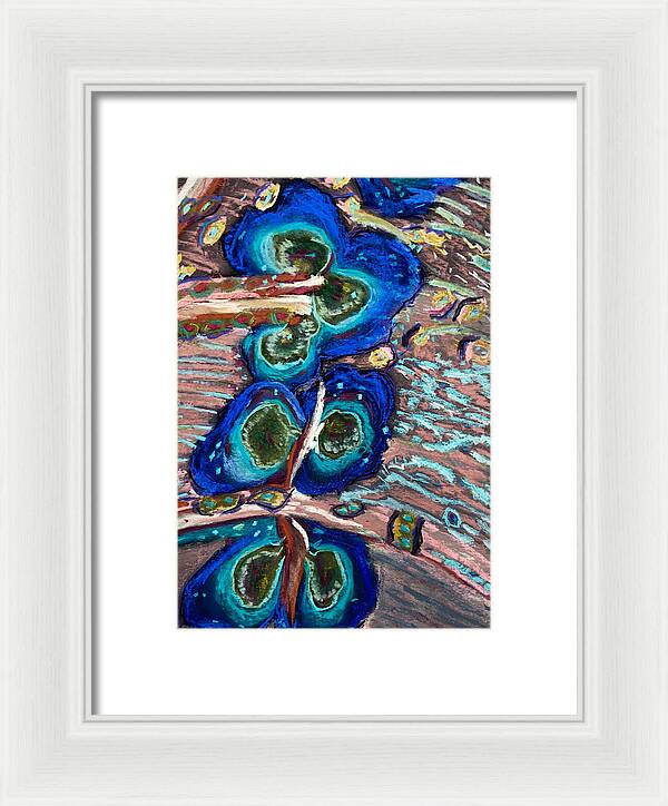 Framed Print | Tributaries and Flow | Gretchen Langner Art