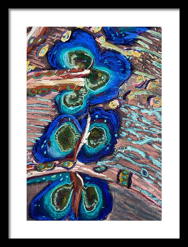 Framed Print | Tributaries and Flow | Gretchen Langner Art