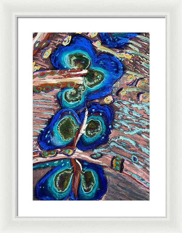 Framed Print | Tributaries and Flow | Gretchen Langner Art