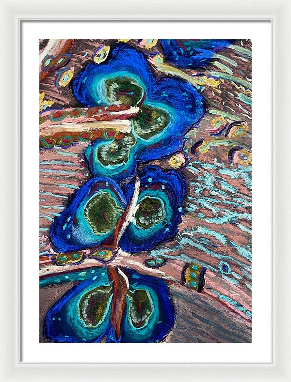 Framed Print | Tributaries and Flow | Gretchen Langner Art