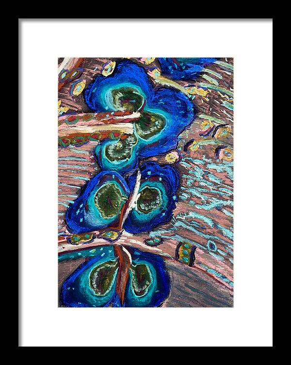 Framed Print | Tributaries and Flow | Gretchen Langner Art