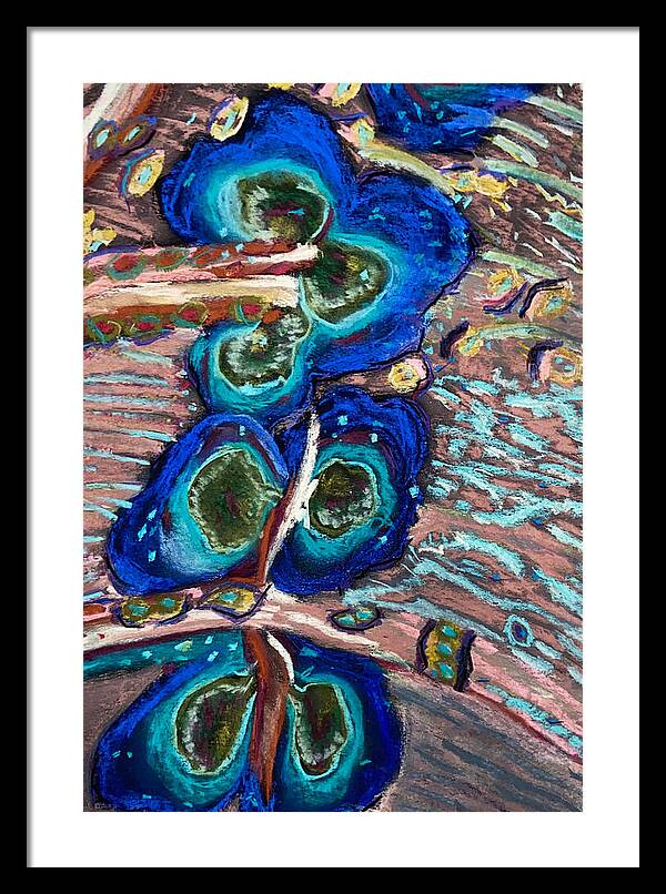 Framed Print | Tributaries and Flow | Gretchen Langner Art