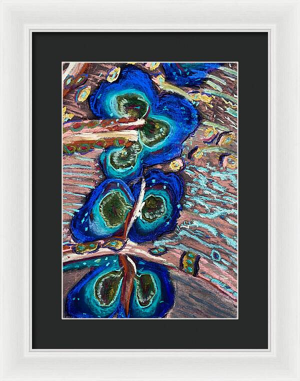 Framed Print | Tributaries and Flow | Gretchen Langner Art