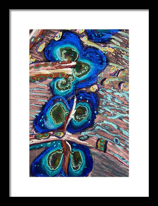 Framed Print | Tributaries and Flow | Gretchen Langner Art