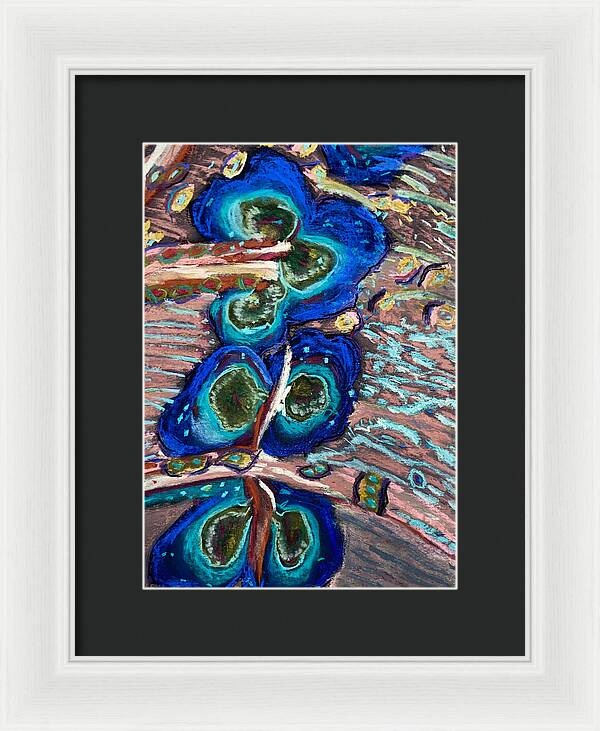 Framed Print | Tributaries and Flow | Gretchen Langner Art
