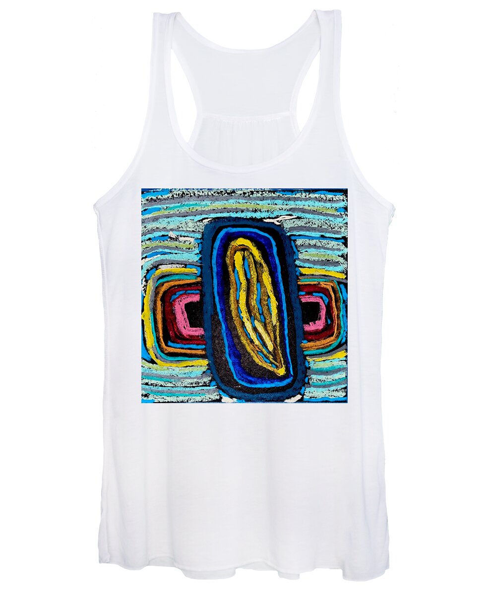 Yellow Seed #1 - Women's Tank Top | Gretchen Langner Art
