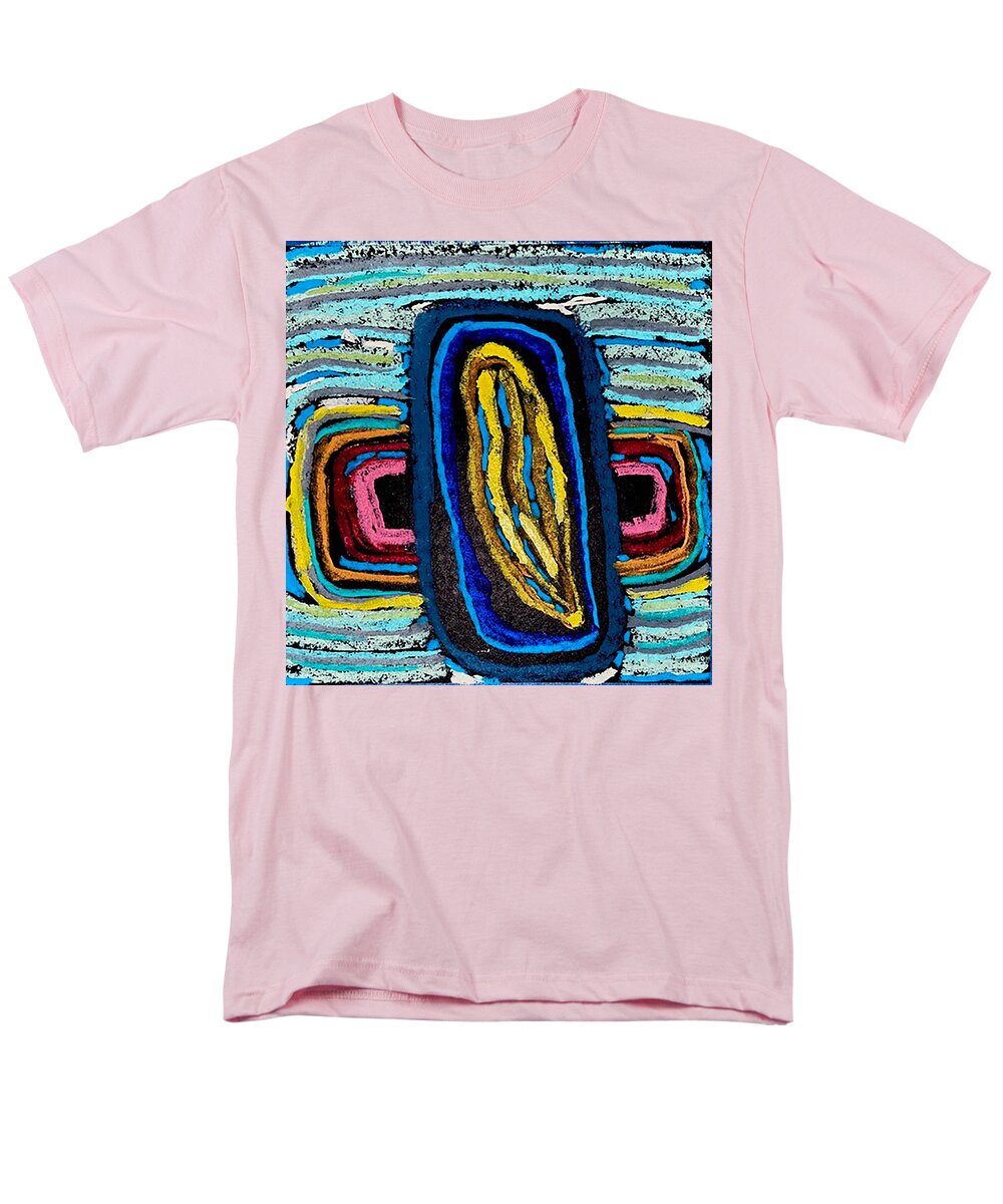 Yellow Seed #1 - Men's T-Shirt (Regular Fit) | Gretchen Langner Art