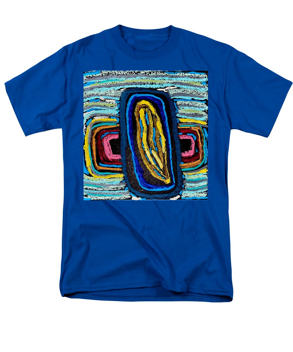 Yellow Seed #1 - Men's T-Shirt (Regular Fit) | Gretchen Langner Art