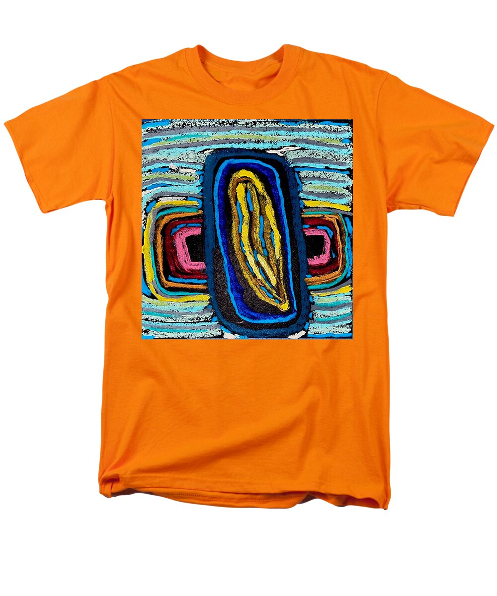 Yellow Seed #1 - Men's T-Shirt (Regular Fit) | Gretchen Langner Art