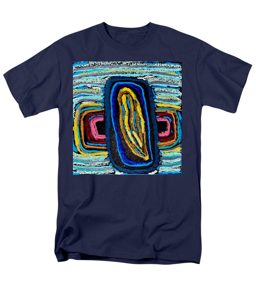 Yellow Seed #1 - Men's T-Shirt (Regular Fit) | Gretchen Langner Art