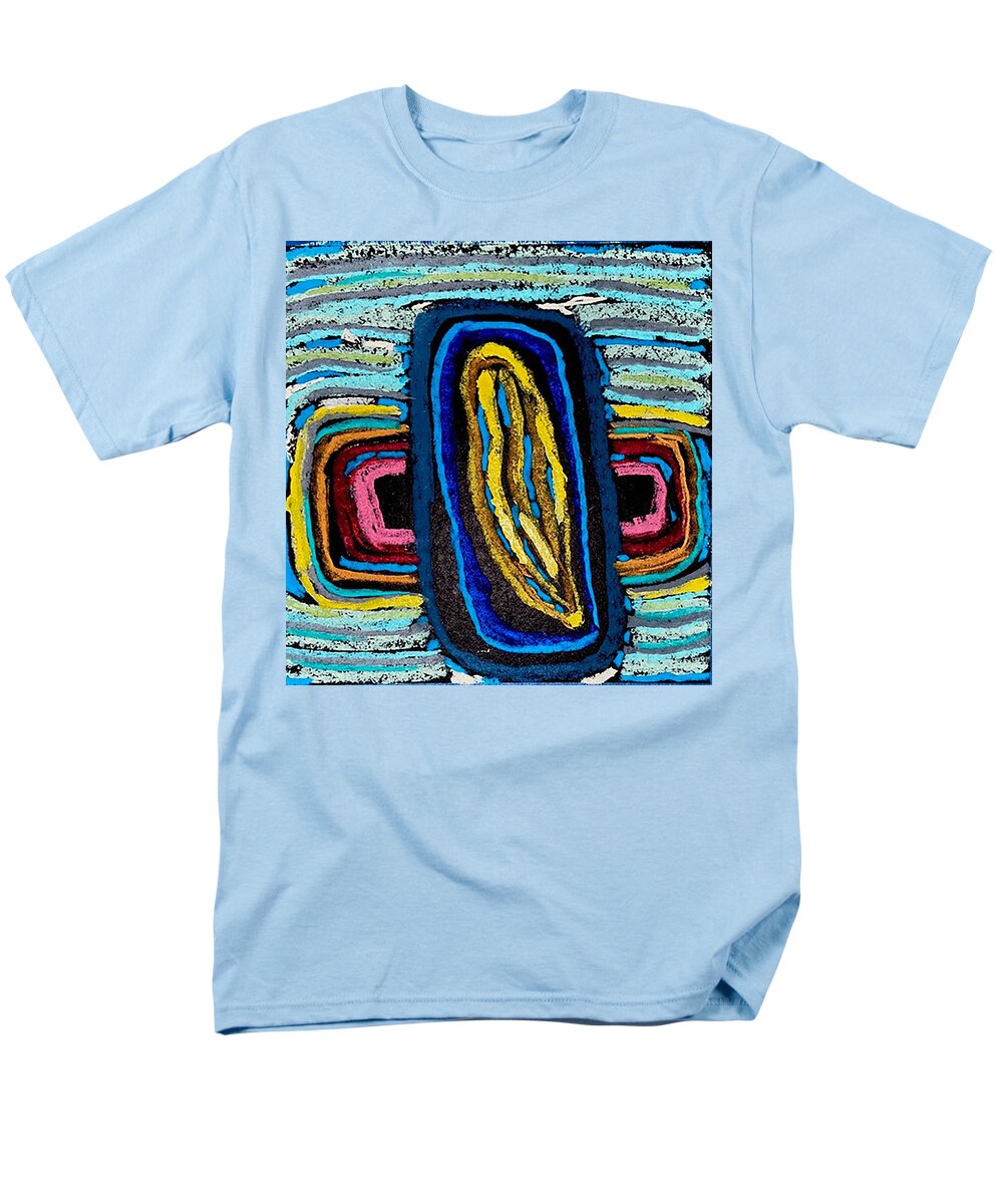 Yellow Seed #1 - Men's T-Shirt (Regular Fit) | Gretchen Langner Art