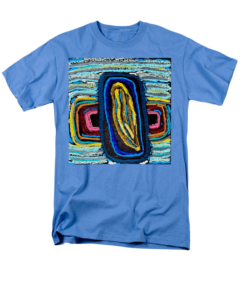 Yellow Seed #1 - Men's T-Shirt (Regular Fit) | Gretchen Langner Art
