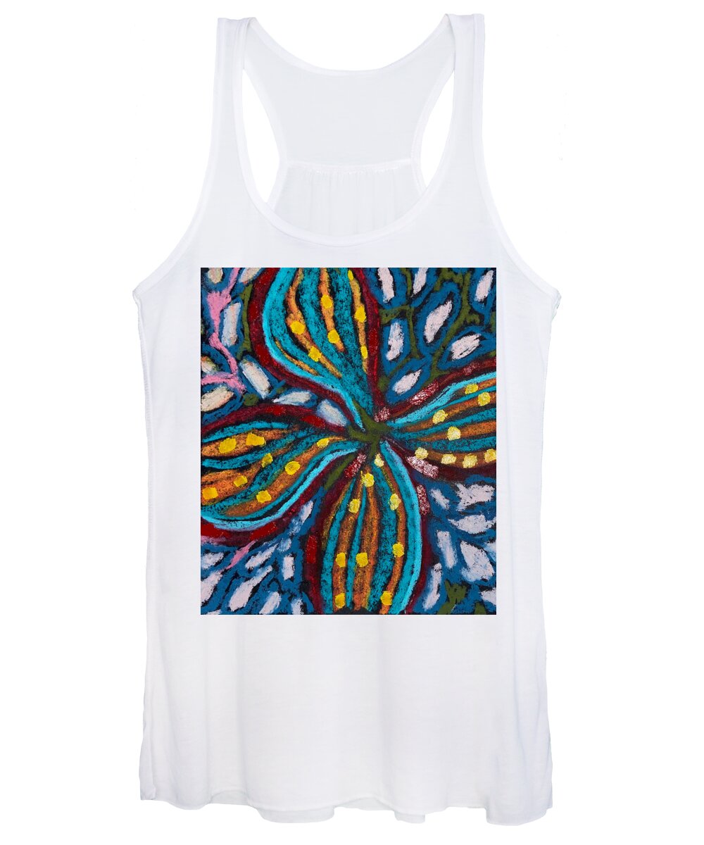 Women's Tank Top | Yellow Seed 2 | Gretchen Langner Art