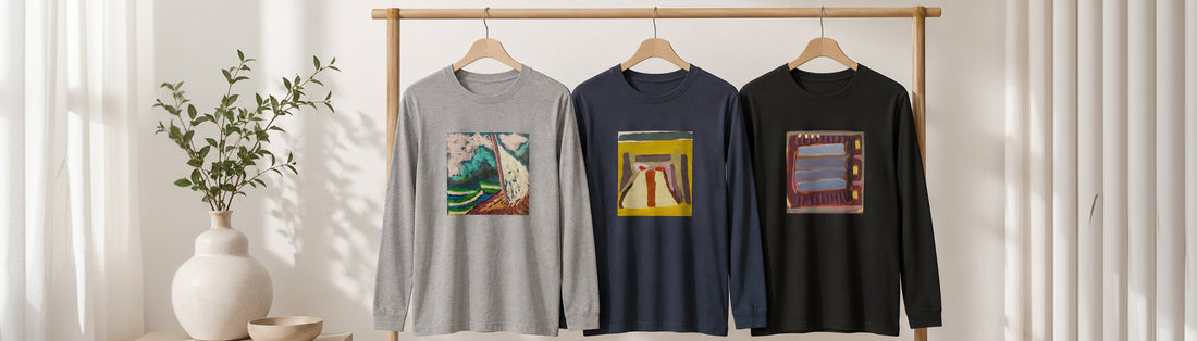 Buy Long-Sleeve T-shirts With More Color and Character